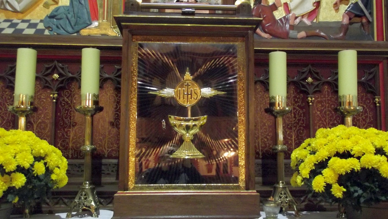 Nowe tabernakulum z kościoła parafialnego