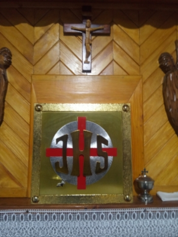 Nowe tabernakulum w kaplicy